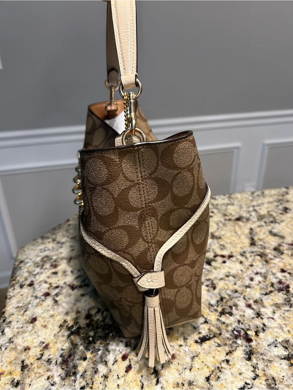 Coach Andy Crossbody in Signature Canvas